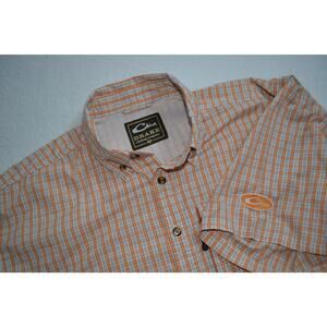 47997 Drake Waterfowl Fishing Shirt Size Small Mens Camping Hiking Vented